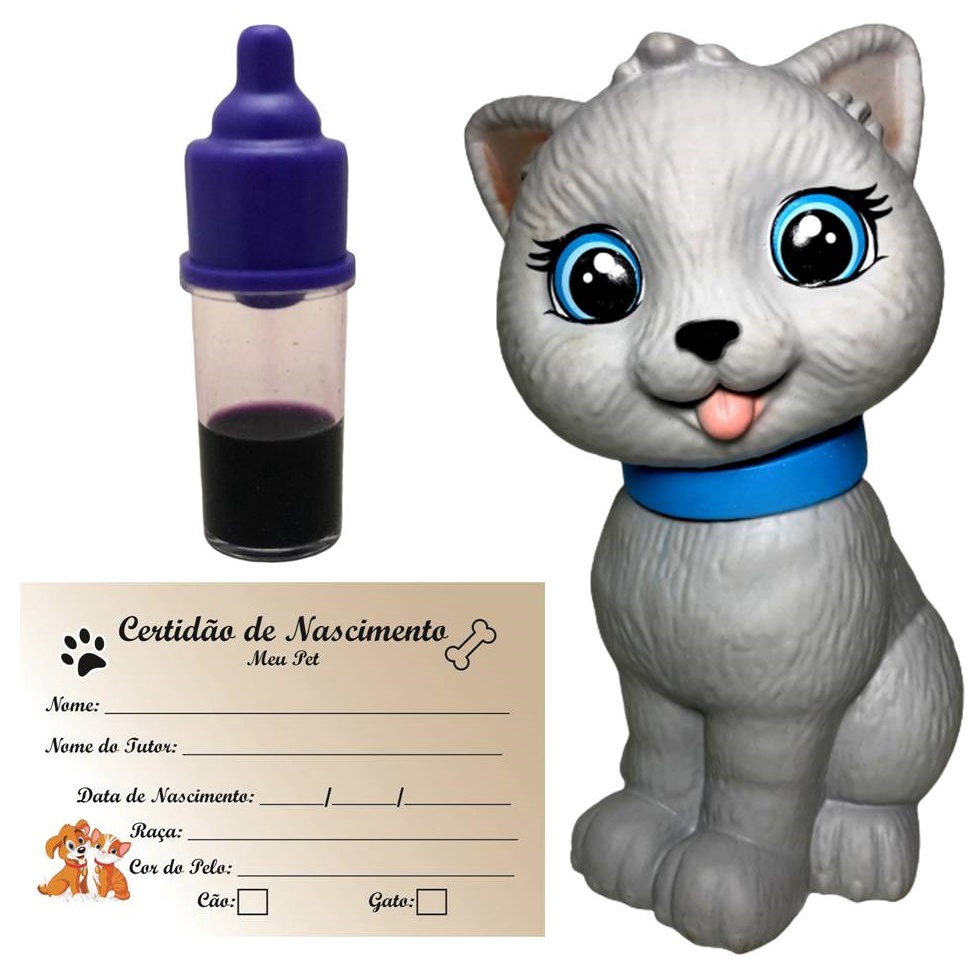 Bonecos Pet Amiguinhos Cão E Gato Fofinhos - Anjo Brinquedos - Bonecos -  Magazine Luiza