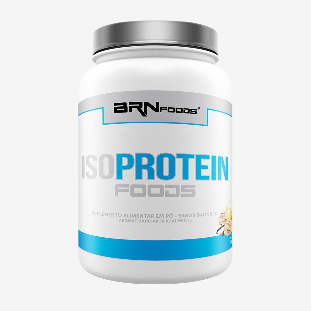 Whey Protein Iso Protein Foods 900g e 2kg – BRNFOODS Suplemento em Pó para Definição e Performance