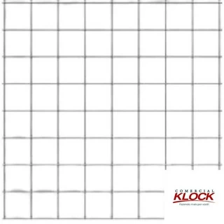 1M Tela Galvanizada Soldada Malha 2,5X2,5cm Fio 18 – 0,50cm Altura
