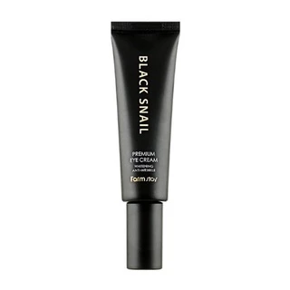 farmstay black snail premium eye cream 50ml em Oferta na Shopee