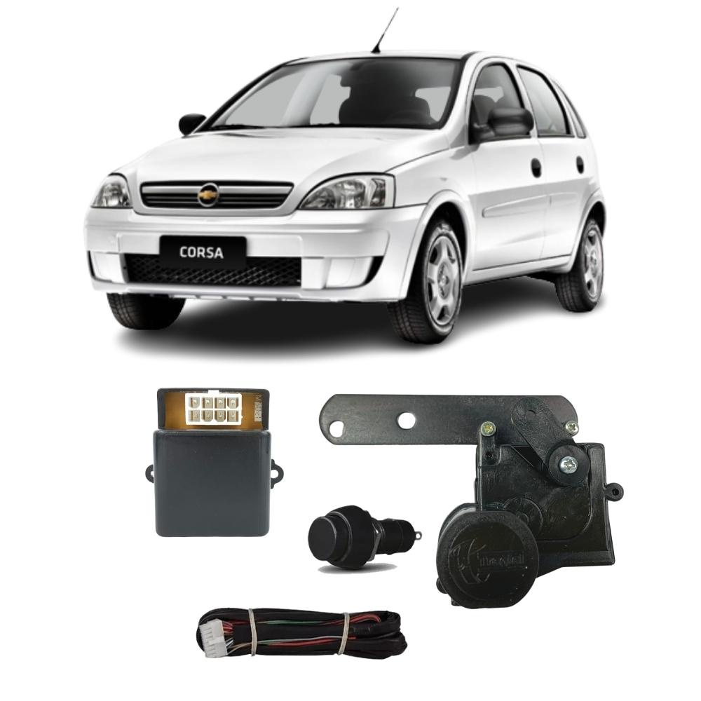 Abertura de Porta Malas Corsa Joy Maxx Sedan 2004 a 2012