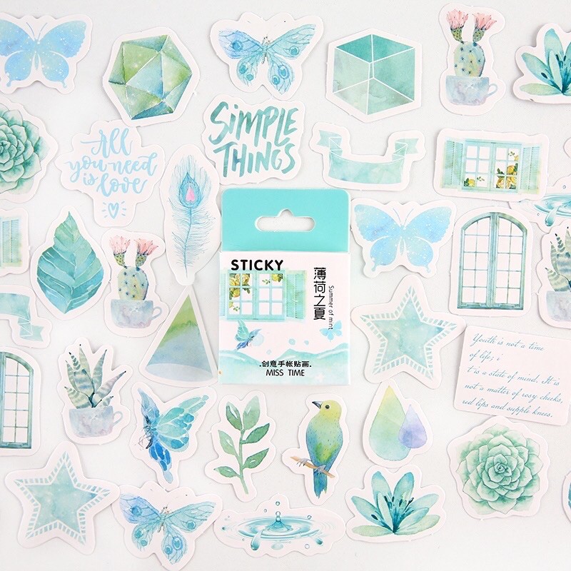 Adesivos pequenos para Bullet Journal e planner/scrapbook/ summer of ...