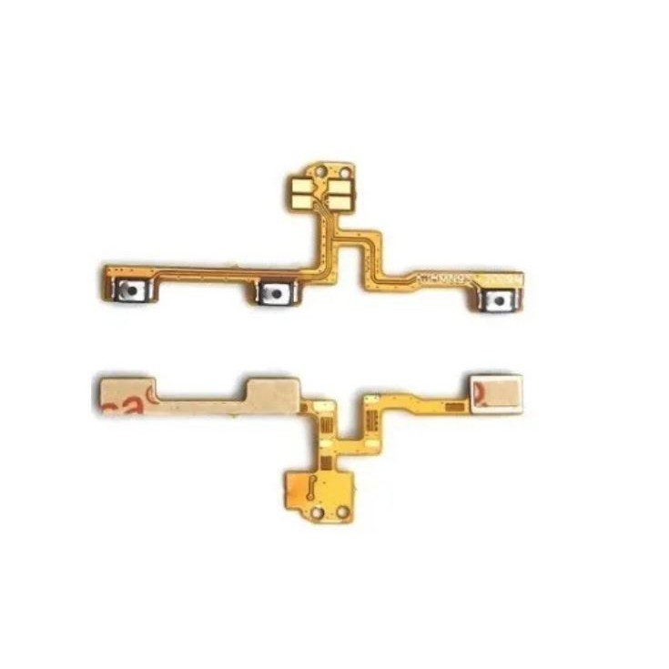 Nappe Bouton Power/Volume Pour Redmi Note 9 Pro/Note 9S - Dorée - Neuf