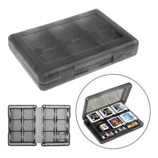 Case Estojo 28 Em 1 Jogos Leitor Sd Nintendo Ds 2ds 3ds Tos