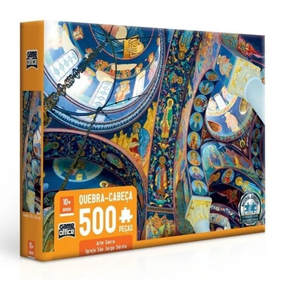 Quebra-cabeça Puzzle Borboletas Game Office 500 Peças