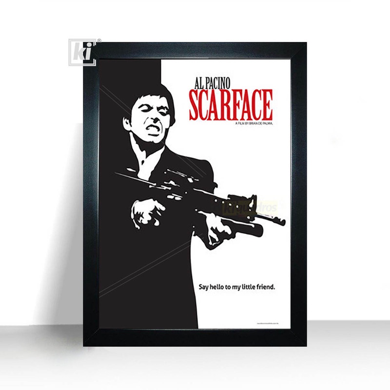 Quadro Decorativo Filmes Scarface