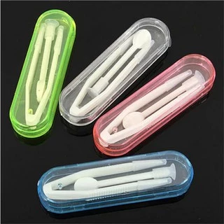 Pinças Coloridas Para Inserção De Lentes De Contato com Sucção
