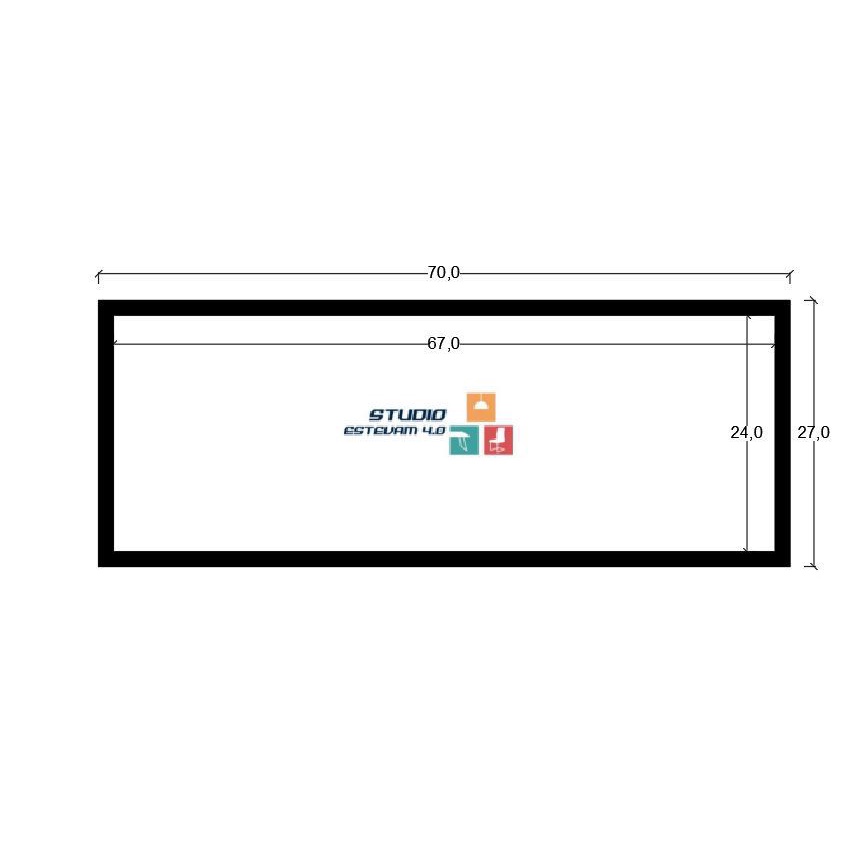 Nicho Expositor 70x27x24