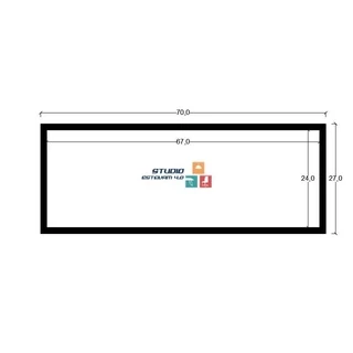 Nicho Expositor 70x27x24