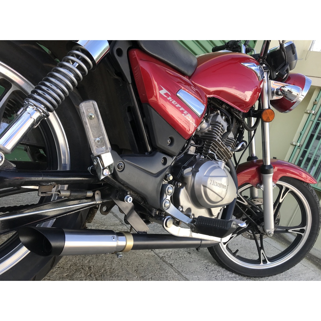 Escapamento Esportivo, Ponteira Chopper 150 Haojue, Db Killer Abafador