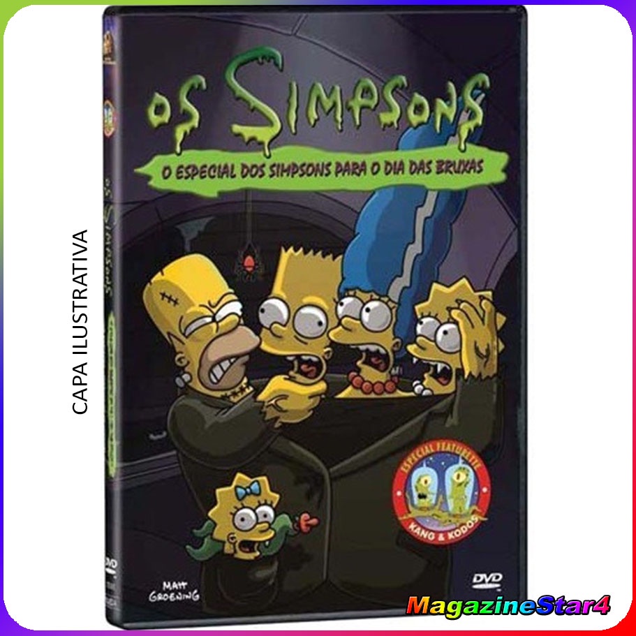 DVD Os Simpsons - o especial dos simpsons para o dia das bruxas Filme ...