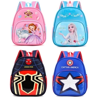Kids Mochila Homem-Aranha Aisha Princesa Menino Escolar Para Jardim De Infância mochila escolar