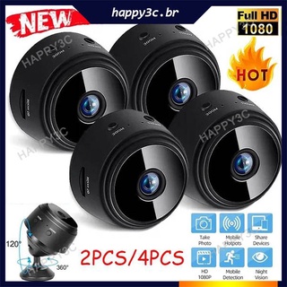 2/4PCS Mini Câmera A9 Wifi 1080p Hd Night Version Micro Gravador De Voz Sem Fio De Vídeo Vigilância Ip