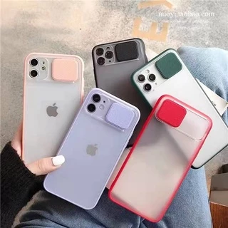 Capinha De Celular Proteção Lente De Câmera Deslizante Capa Para IPhone 11 12 Pro Max XR 6 6S 7 8 Plus