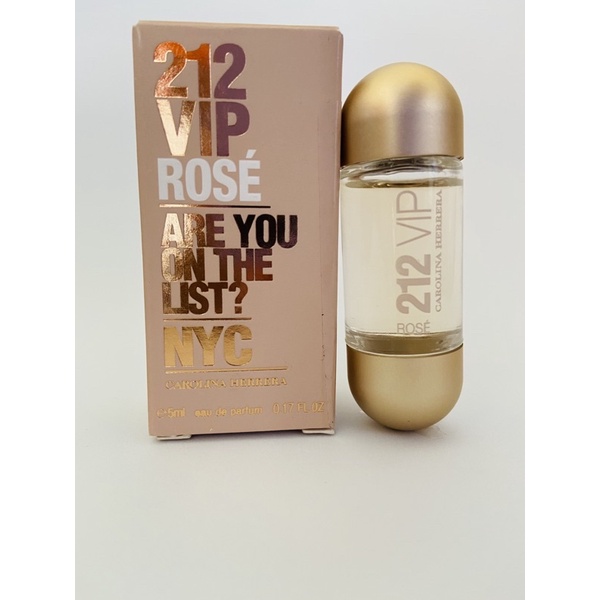 Miniatura De Perfume Vip Rose Ml Shopee Brasil