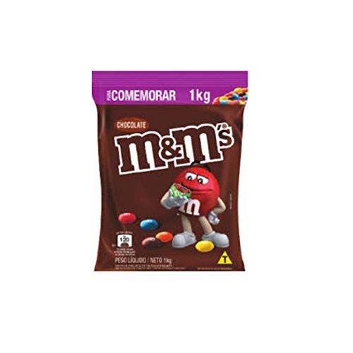 Chocolate M&M 1 quilo Super Saboroso  Mercadoce - Mercadoce - Doces,  Confeitaria e Embalagem