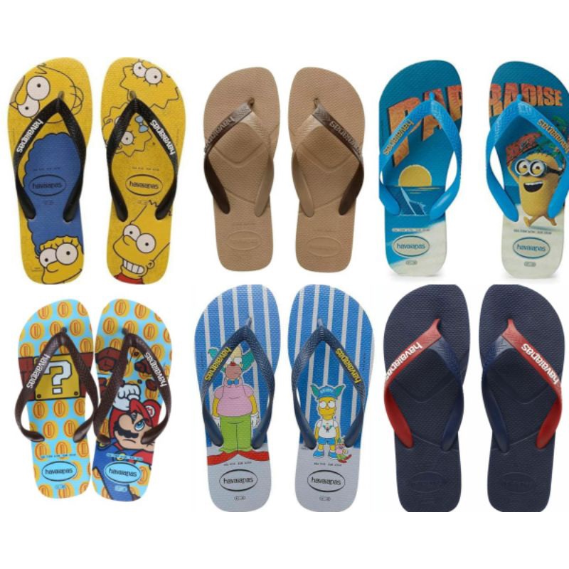 Chinelos Havaianas Masculino Tamanho 45 46 Original Shopee Brasil