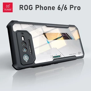 【 XUNDD 】 ASUS ROG Phone 6D 6 5 ROG6 ROG5 Pro Ultimate Capa E Protetor De Tela Casing Resistente À Queda De Celular Traseiro Rígida Transparente