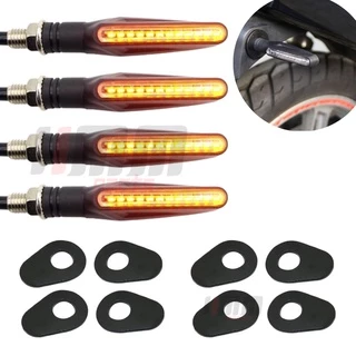 Pisca esportivo Palito LED + Adaptador Yamaha Fazer 250 YS FZ25 Seta Setas esportivas + bucha de fixaçao FZ 25