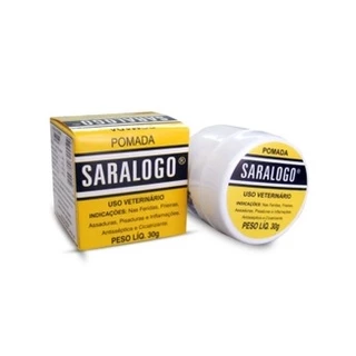 Pomada Cicatrizante Saralogo Para Cães 30g.
