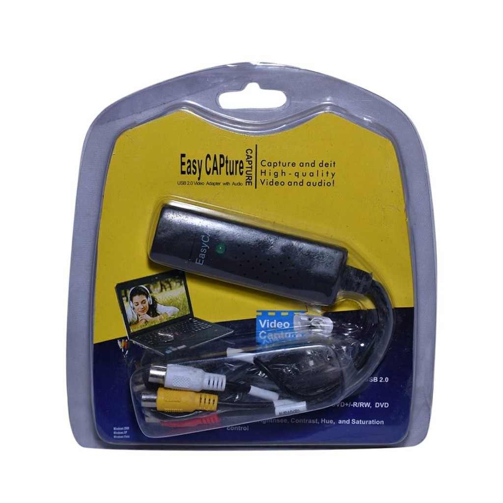 Placa de captura video Easy capture | Shopee Brasil