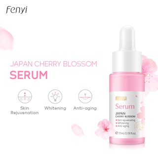 Fenyi Óleo De Vidro Anti-Idade Com Flor De Cerejeira Sakura Essência 17ml