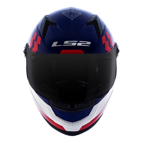 Capacete LS2 FF358 Podium Azul/Branco/Vermelho