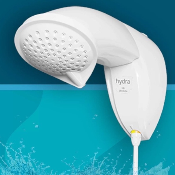 Chuveiro Ducha Eletrônica Hydra Nd Branco 220v 127v
