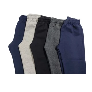 Calça Moletom Infantil Kyly Flanelada kit 4 peças Com Punho