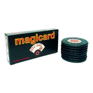 Suporte Segurador de Baralho e Cartas Magicard 1Cx c/4un em Oferta na Shopee