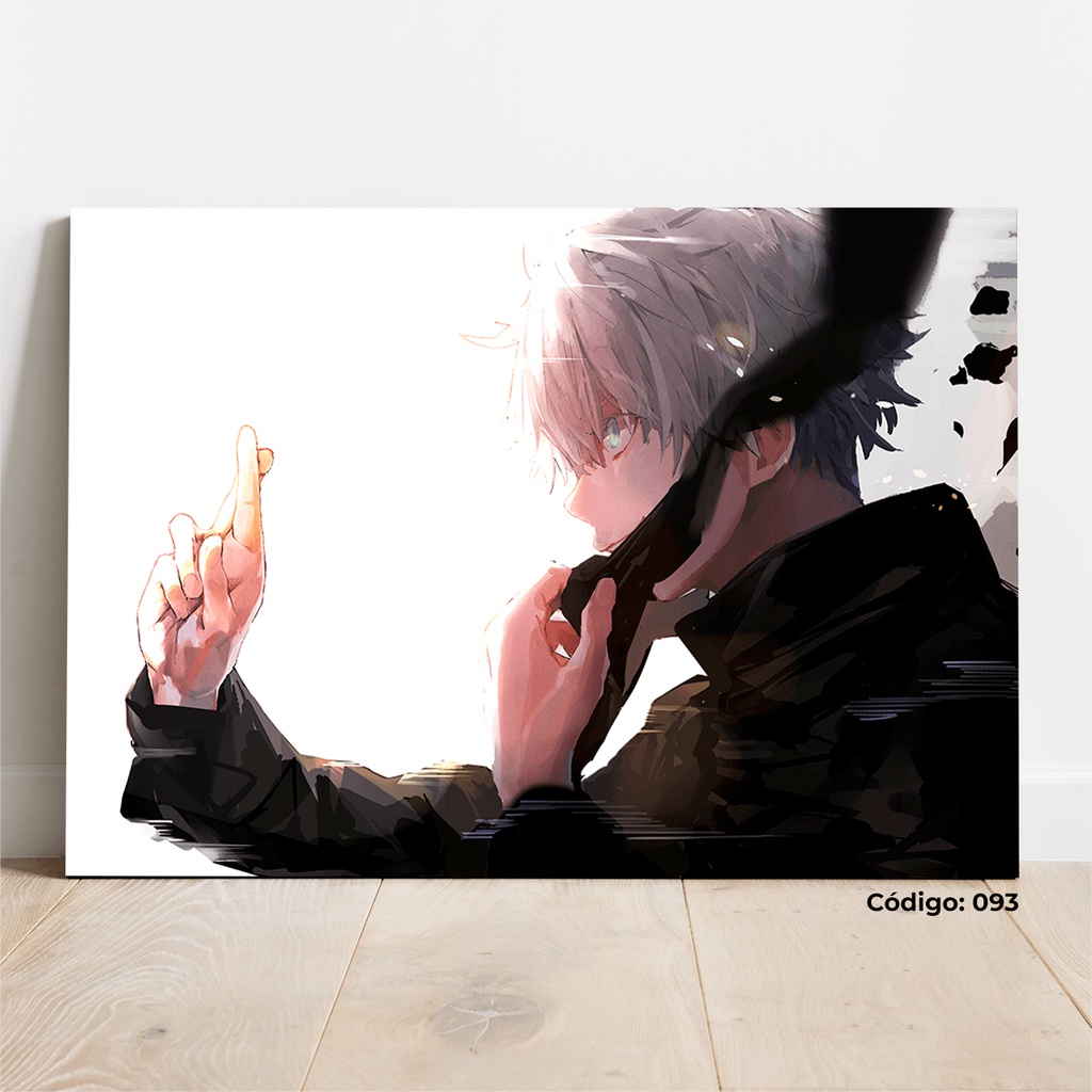 Satoru Gojo - Jujutsu Kaisen - Quadro MDF 14x20 | Shopee Brasil