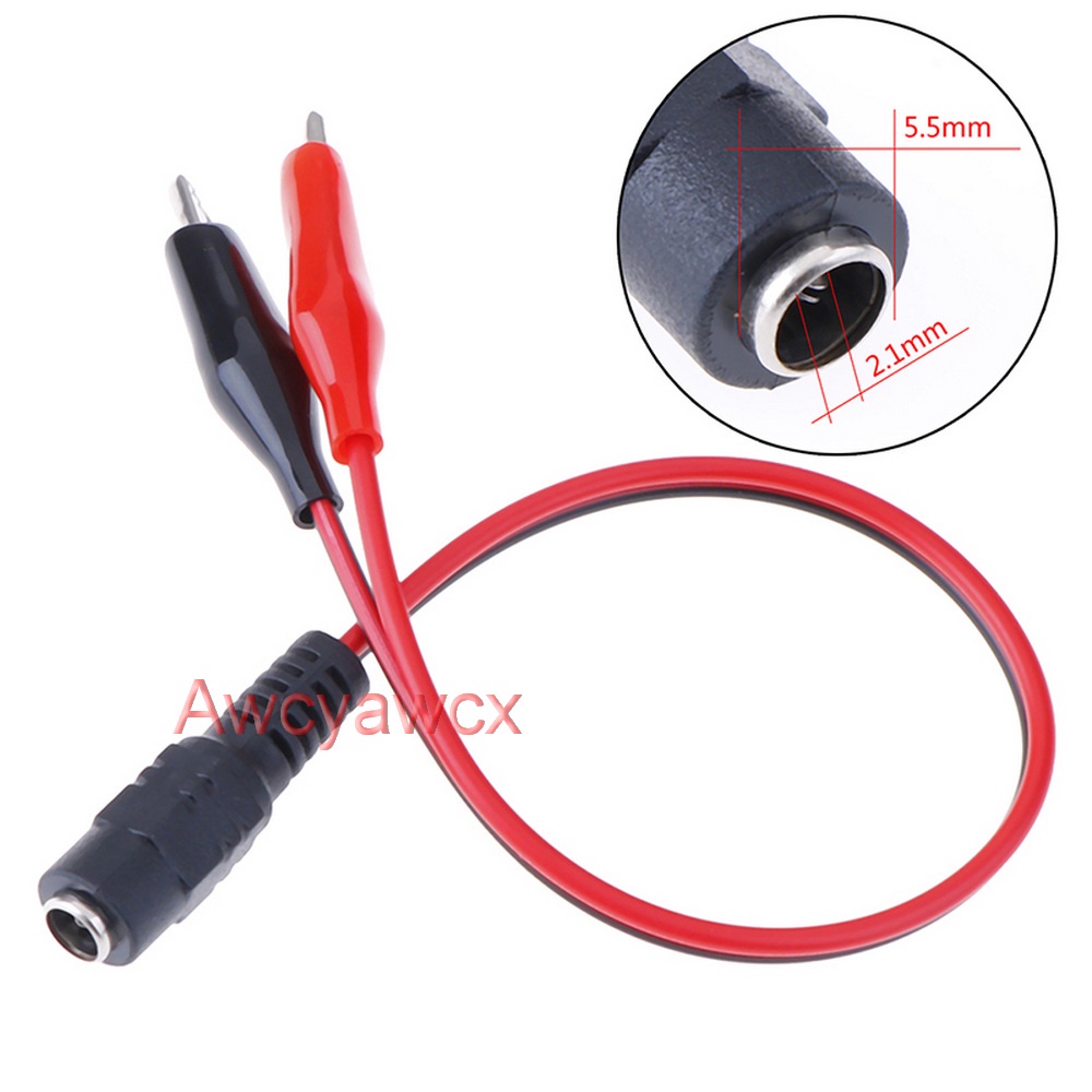 5x CONECTOR DC JACK HEMBRA 5,5X2,5 MM MONTAJE SUPERFICIE REF2254