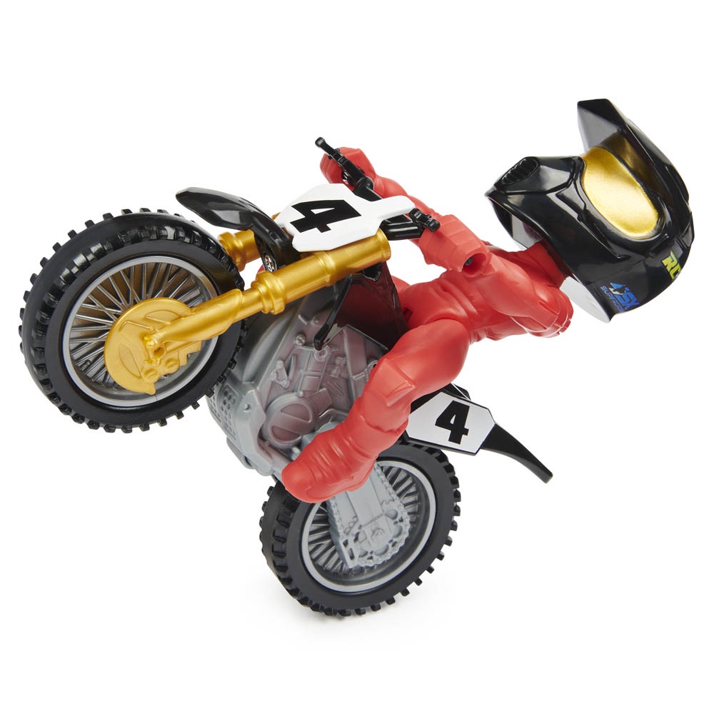 Moto de Brinquedo Infantil Rally Super Cross SXT Suspensão Sortida