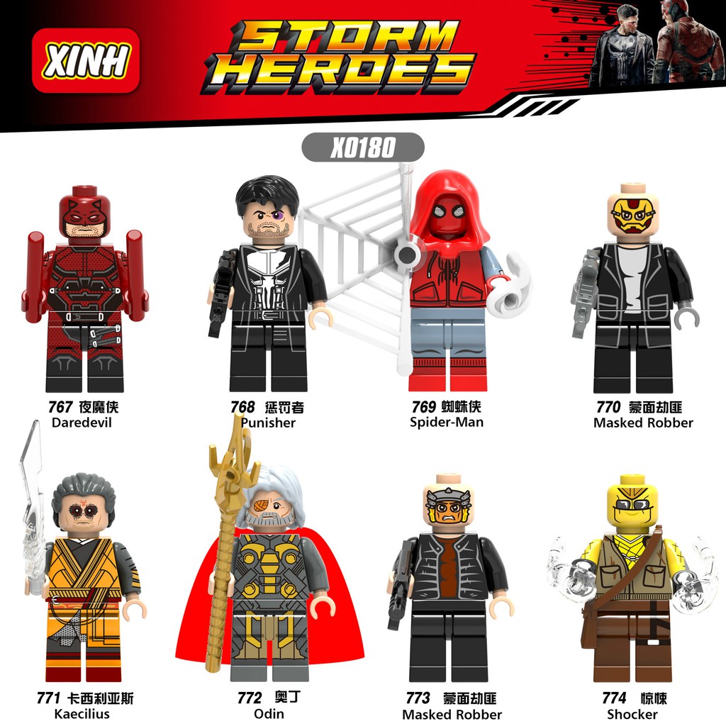 Minifigura Compatível lego Ler e Colorir + Miniatura Homem Aranha em  Promoção na Americanas