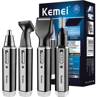 Kemei km 6630 4 Em 1 Orelha De Nariz Elétrica Trimmer , Rechargeable , Beard , Eyebrow