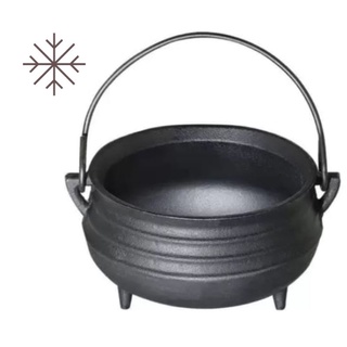 Panela Caldeirão Tripé N°6 Ferro 2,9 Litros (Envio Rápido) Santan