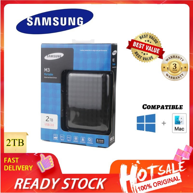 Samsung m3 hot sale portable 2tb