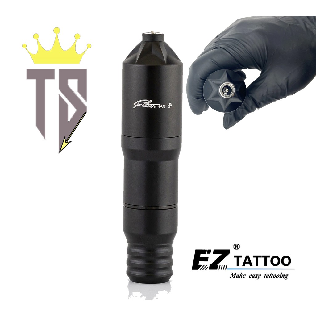 Maquina Pen Tattoo Ez Filter V2 Plus Profissional Original