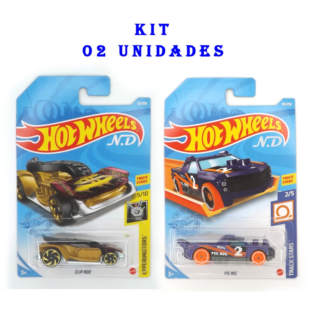 Hot Wheels Carrinhos Colecionáveis Kit com 5 Unidades (modelos podem v