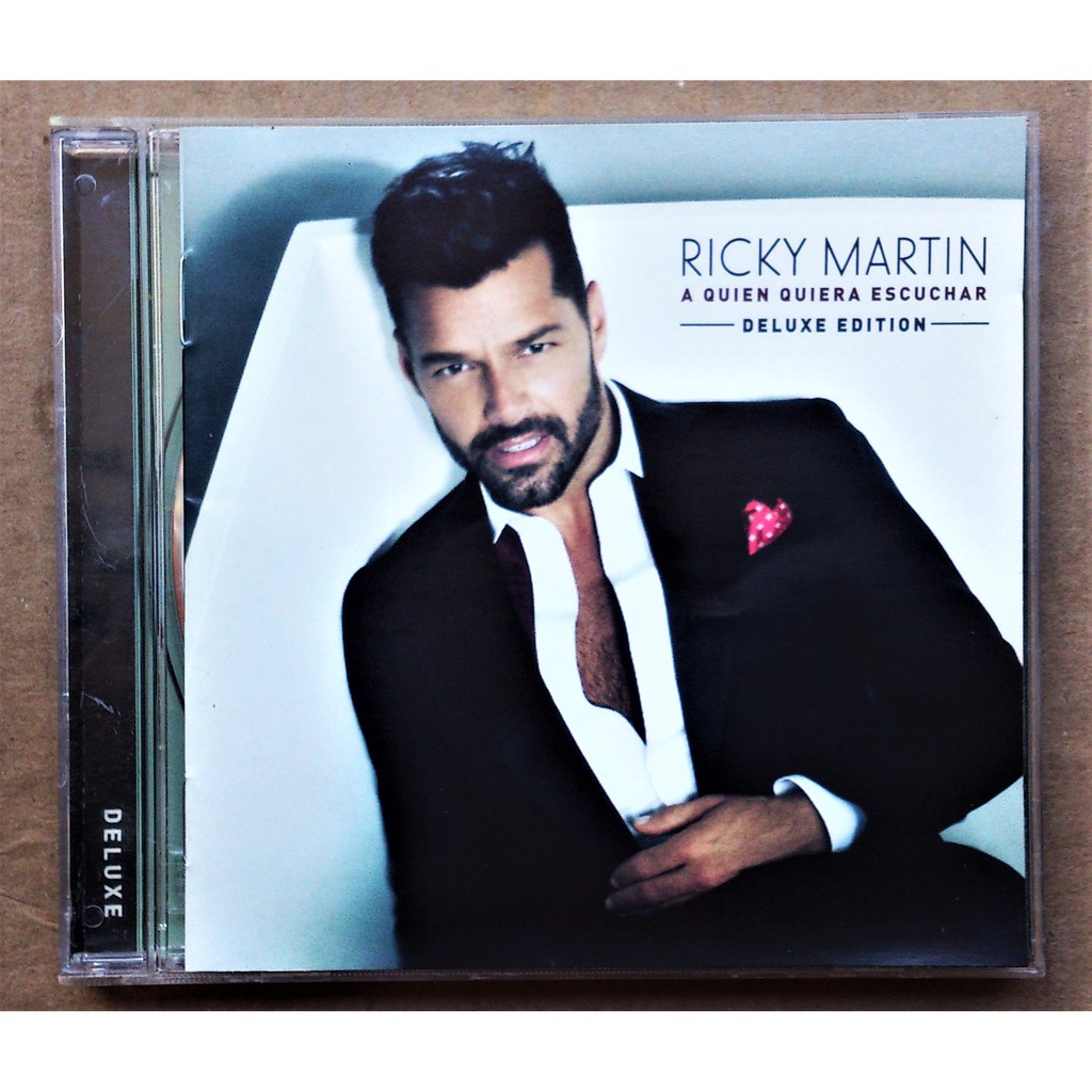 Cd Ricky Martin - A Quien Quiera Escuchar - Deluxe Edition | Shopee Brasil