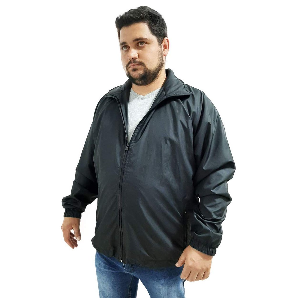 Casaco corta orders vento plus size