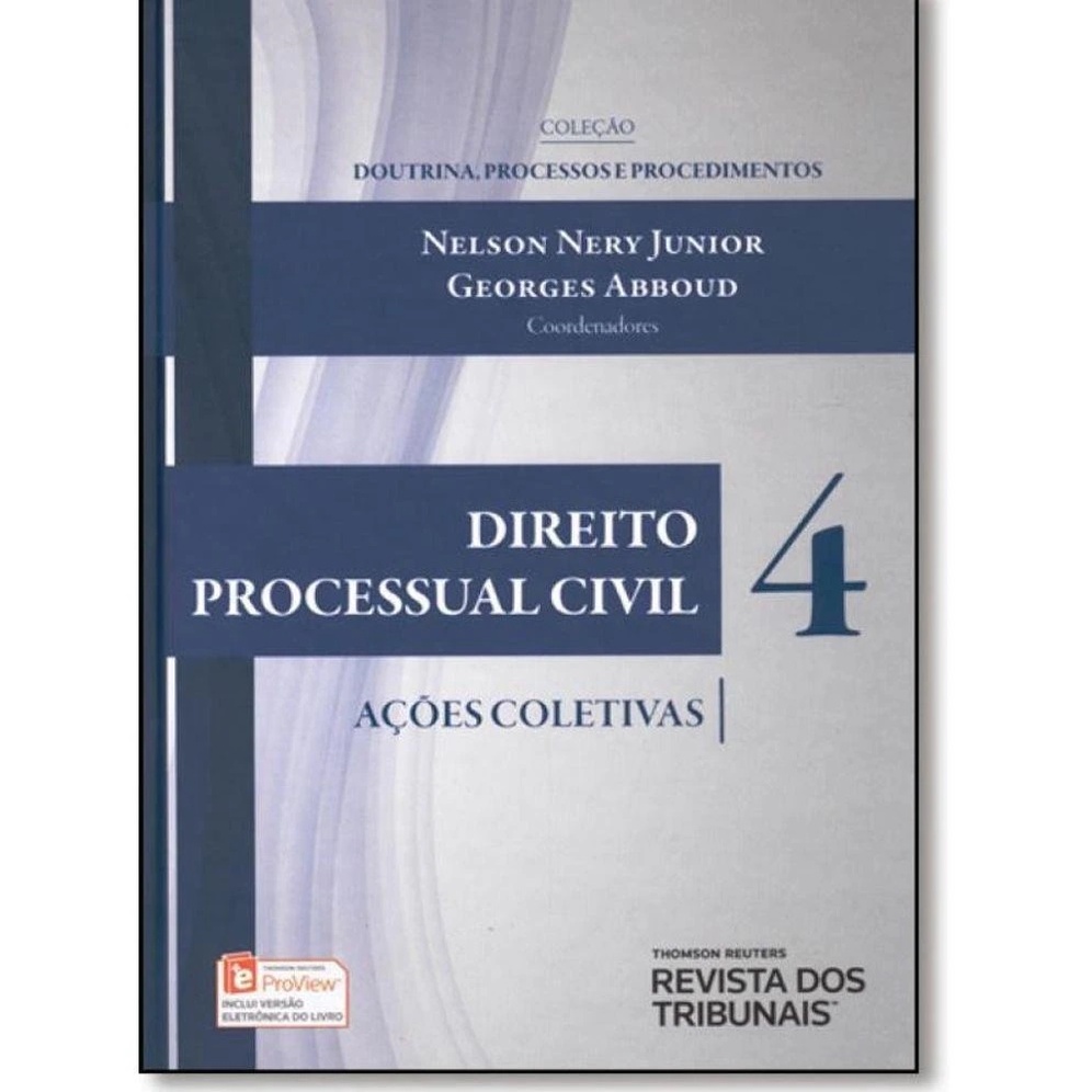 Direito Processual Civil: Ações Coletivas - Coleção Doutrina, Processo ...