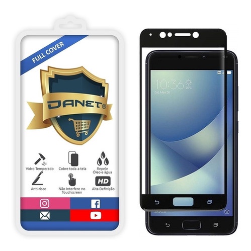 Cofi1453 Protezione Vetro Temperato 9H Per ASUS Zenfone 4 Max (ZC520KL) – Pellicola Infrangibile, Confezione Da 3