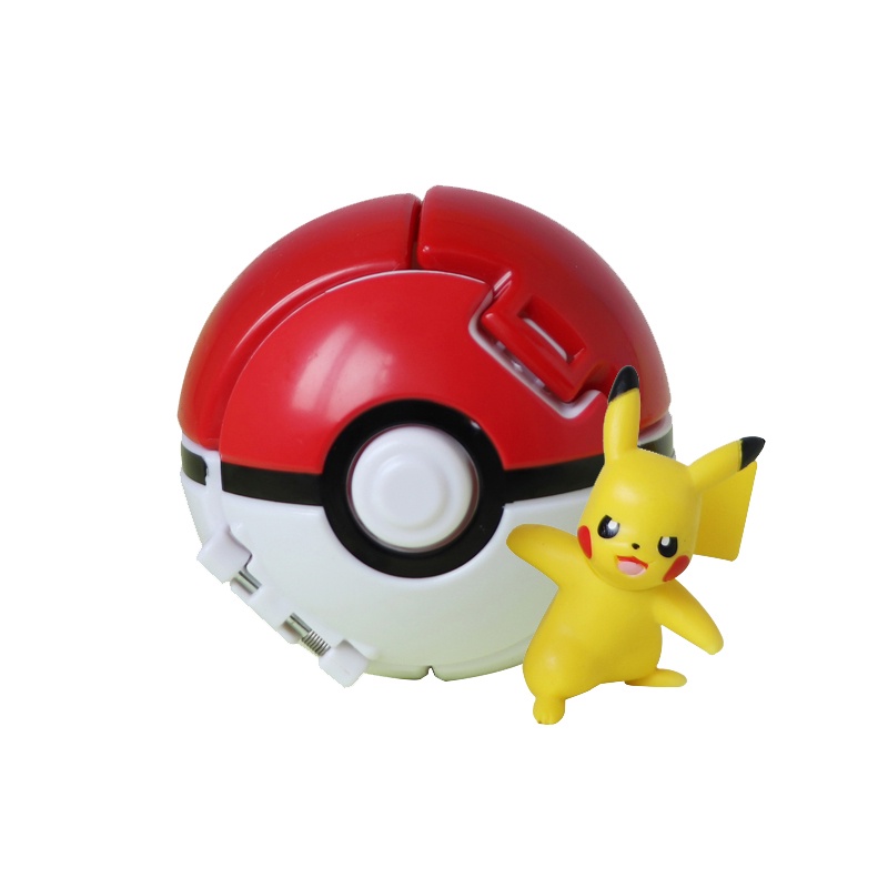 Pikachu best sale pokeball toy