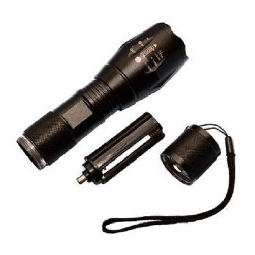 Lanterna Tatica Super Taclight X800 Lumens Black Sem Bateria