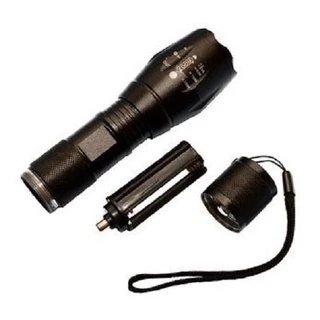 Lanterna Tatica Super Taclight X800 Lumens Black Sem Bateria