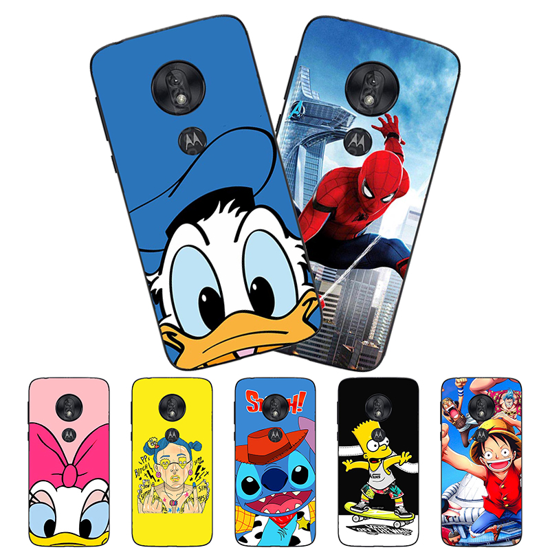 Cartoon Phone Case For Motorola Moto G7 Play Cover Soft Silicone Phone Cover Shopee Brasil