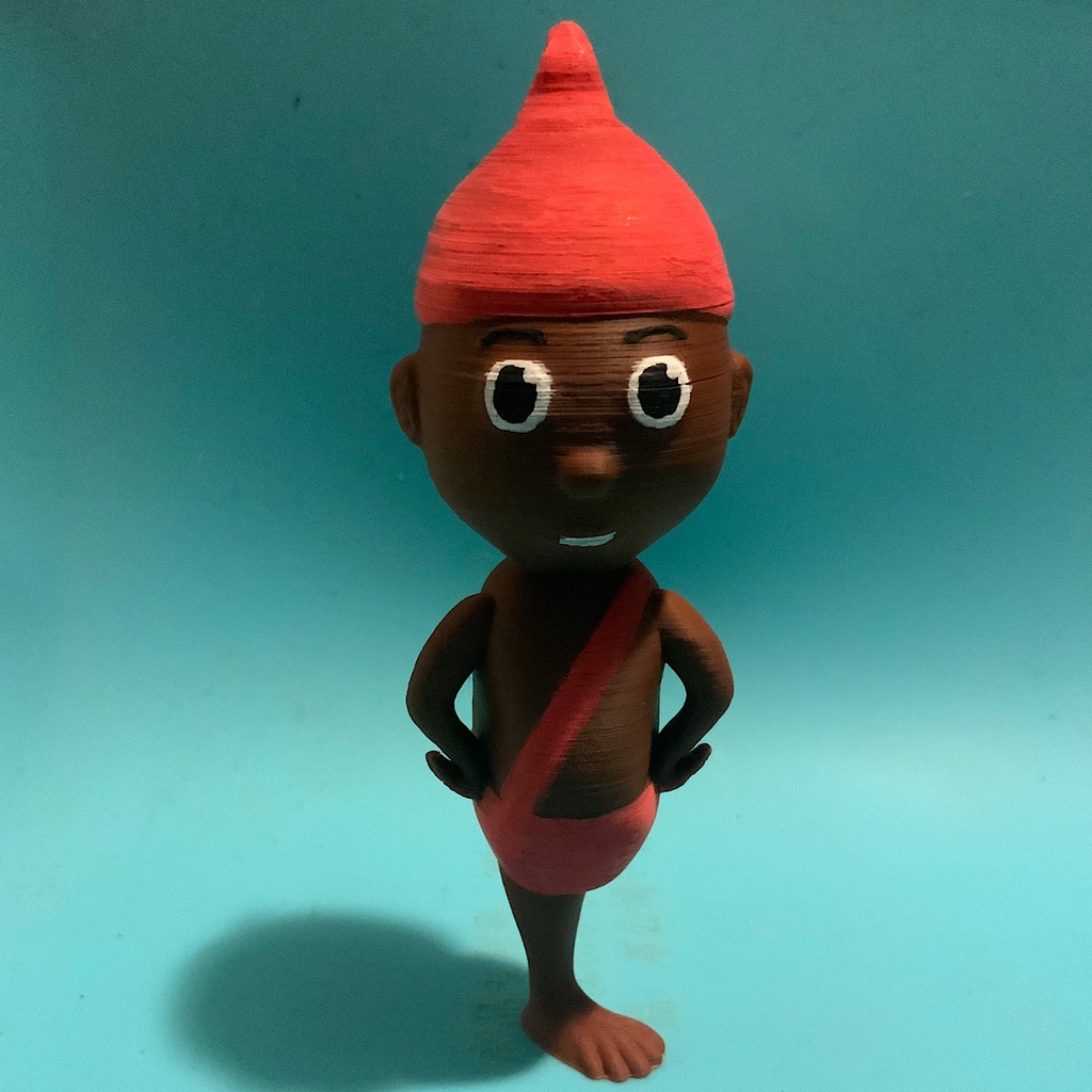 Action Figure Saci Pererê Sítio do Picapau Amarelo (impressão 3D ...