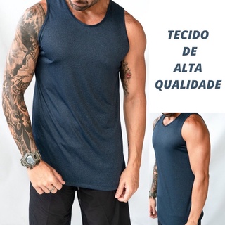 Camiseta Regata Masculina em Algodão Sea: Conforto e Estilo para a  Academia, Praia e Mais