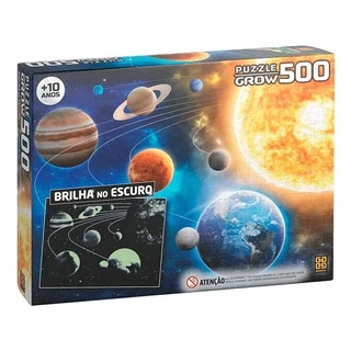 Puzzle 500 peças Sistema Solar